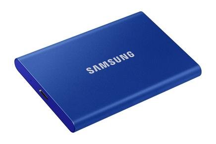 Taşınabilir SSD T7 USB 3.2 Gen 2 500GB (Mavi)