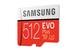 Kırmızı SD Adaptörlü EVO Plus microSD Hafıza Kartı 512GB