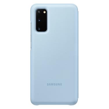 Mavi Galaxy S20 LED View Kılıf
