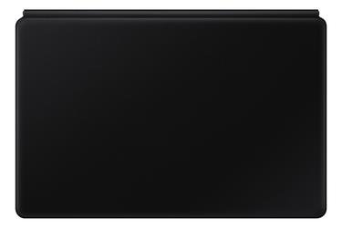 Siyah Galaxy Tab S7+ Klavyeli Tablet Kılıfı
