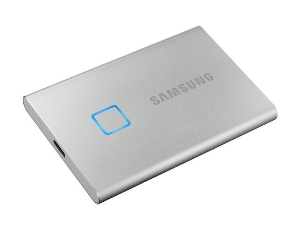 Gümüş Taşınabilir SSD T7 Touch USB 3.2 1TB (Gümüş)