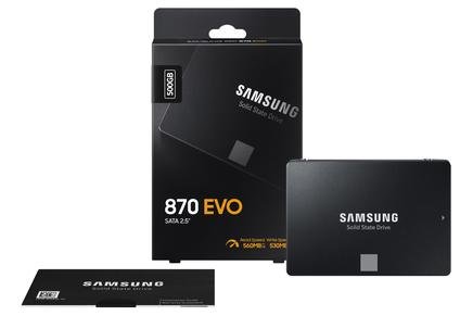 870 EVO SATA III 2.5" SSD 500GB