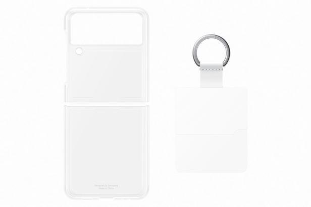  Galaxy Z Flip3 5G Clear Cover with Ring