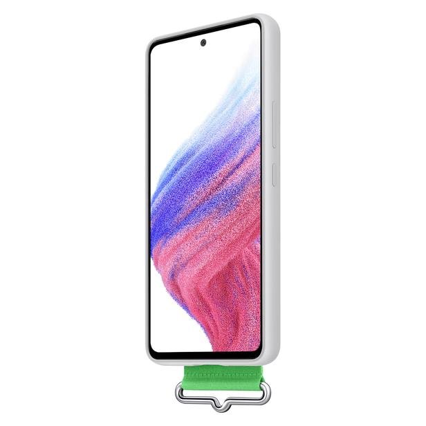  Galaxy A53 5G Silicone Cover with Strap