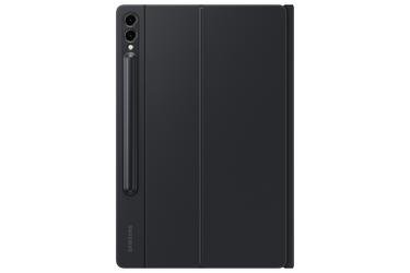  Galaxy Tab S9+ / S9 FE+ Mousepadli Klavyeli Kapaklı Kılıf - Siyah