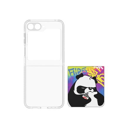 Galaxy Z Flip5 Flipsuit Kılıf - Angry Panda