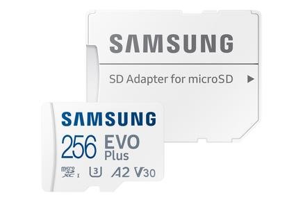 EVO Plus microSD Hafıza Kartı 256 GB