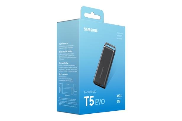  Taşınabilir SSD T5 EVO USB 3.2 Gen 1 (2 TB)
